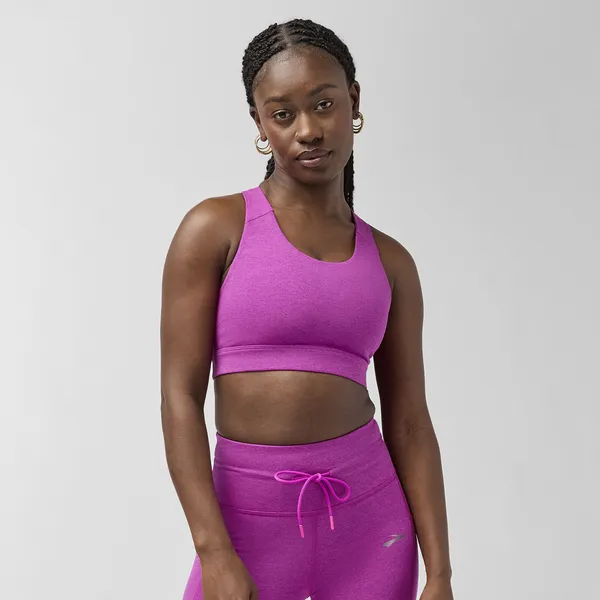 Brooks Luxe Pocket Bra Magenta