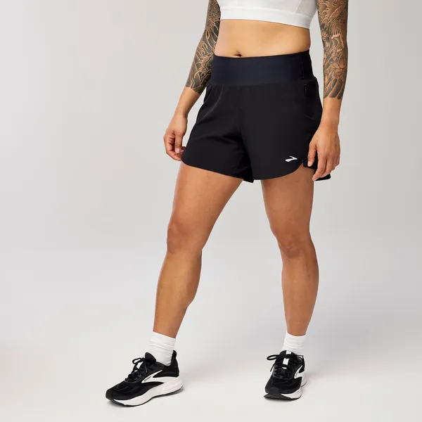 Brooks W Chaser 5" Short 2.0 Black