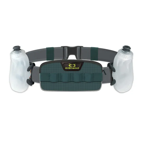 Amphipod RunLite Synergy™ with AirStretch™ 2 Bottle Belt Gray