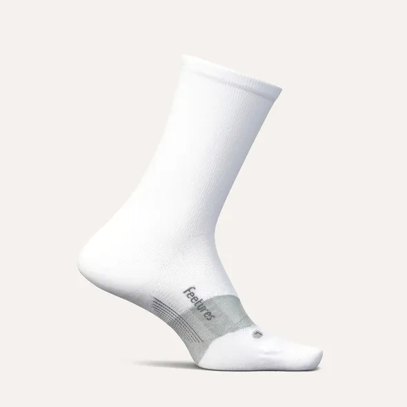 Feetures Mini Crew UL White