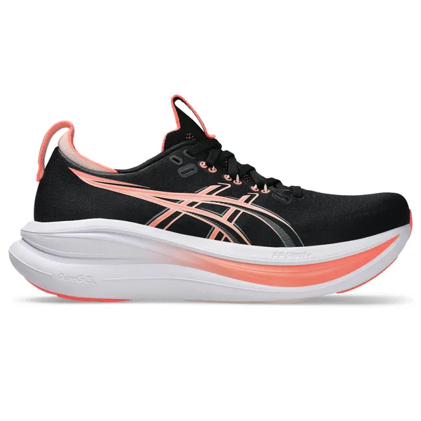Asics Women's GEL-NIMBUS 28 Black/Pink/White