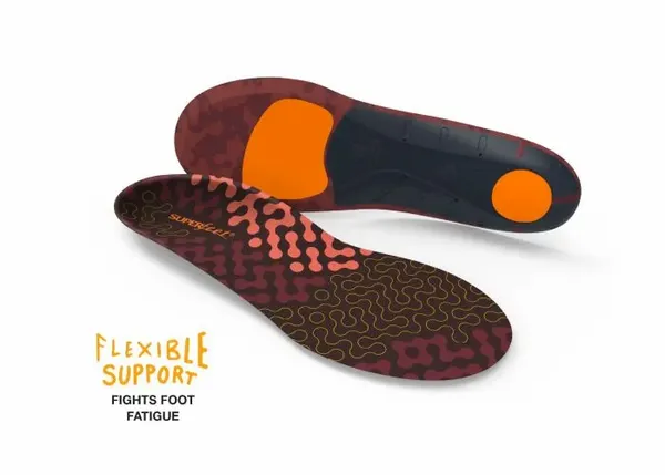 SUPERfeet Run Cushion Orange/Black