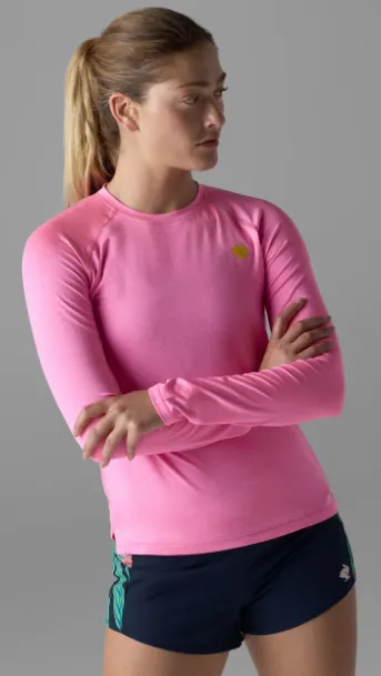 Rabbit Women's EZ Tee LS Sugar Plum