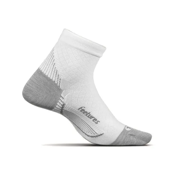 Feetures PF Relief Sock LC Quarter White