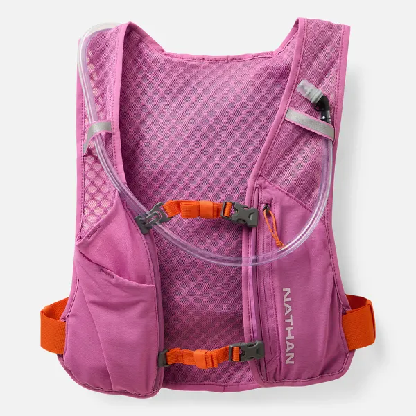 Nathan Quick Start 3.0 4L Hydration Vest Fuchsia/Orange