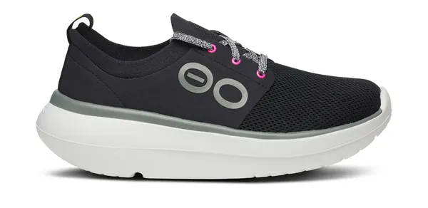 Oofos Women's OOmy Stride Black/White