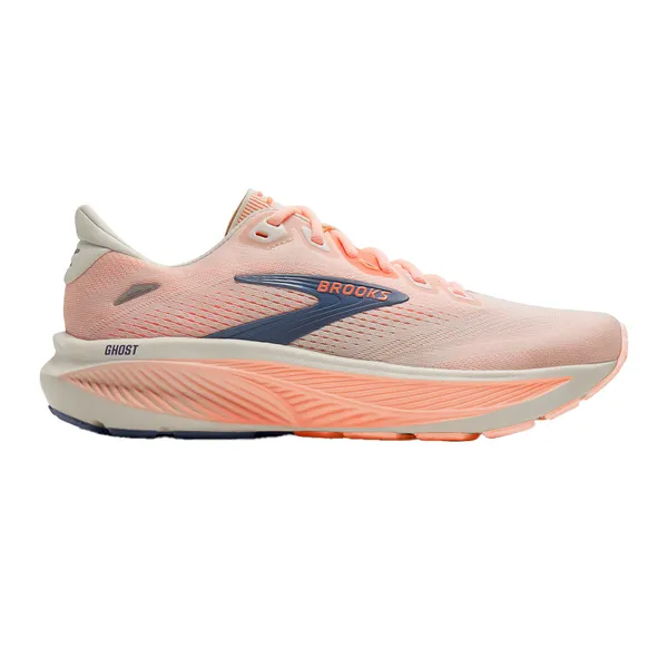 Brooks Women's Ghost 18 Gray/Peach/White