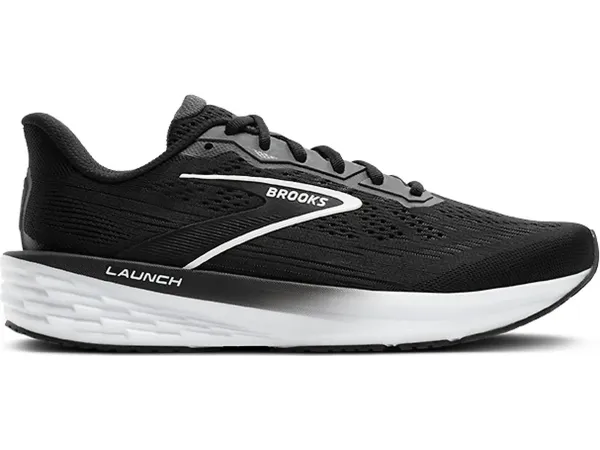 Brooks Men's Launch 12 Black/Gray/White