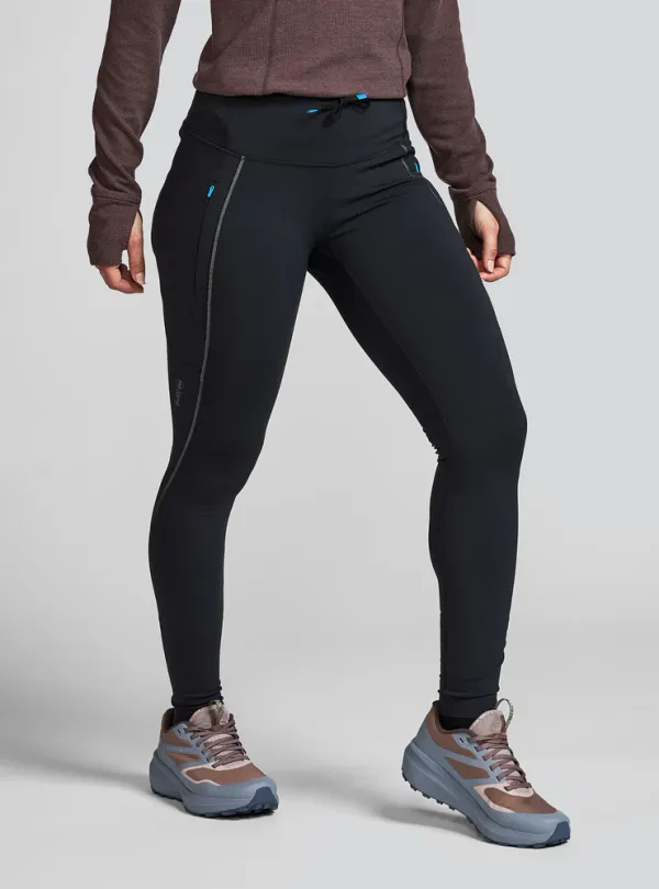 Janji Women's Aurora Fleece Tight Midnight