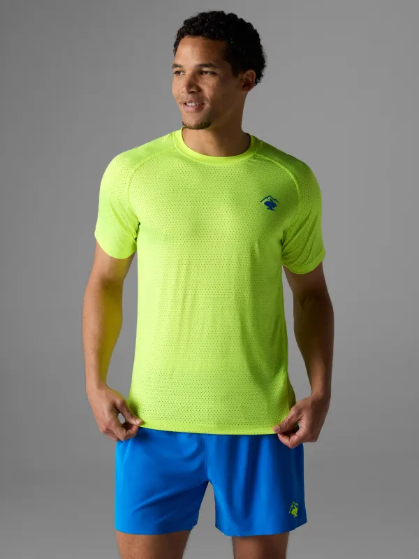 Rabbit Men's EZ Tee Perf SS Safety Yellow
