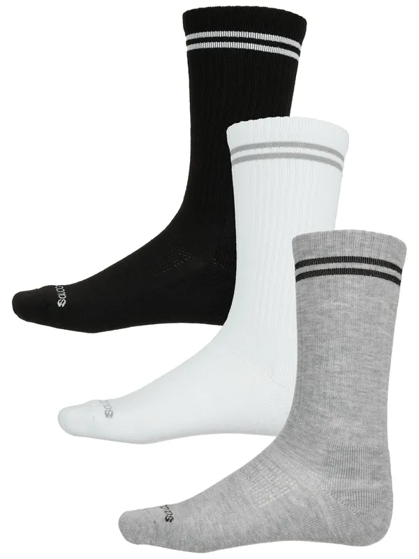 Saucony 3 Pack Crew Wardrobe