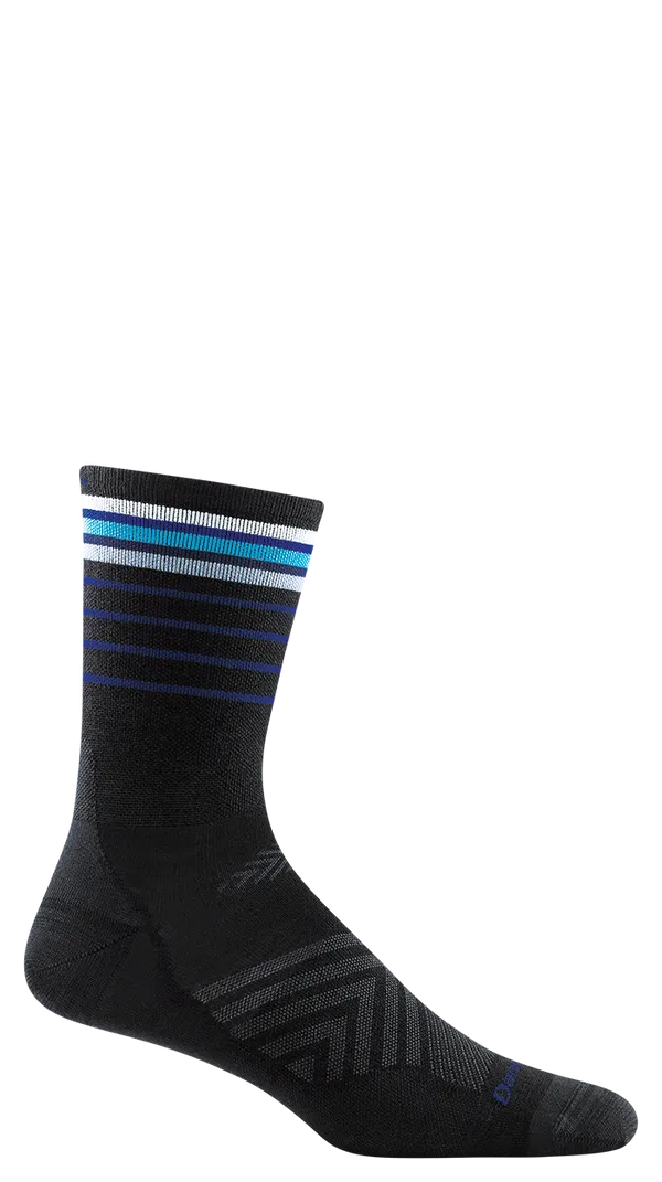 Darn Tough Run Micro Crew Ultra Black
