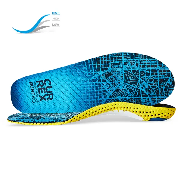 Currex RunPro Insoles - High Arch Blue