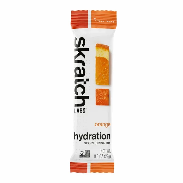 Skratch Labs Hydration Sport Drink Mix Single Serve Orange