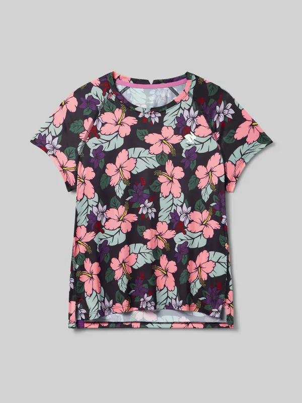 Rabbit Women's EZ Tee SS Hibiscus