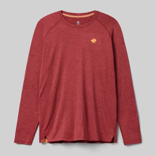 Rabbit Men's EZ Tee LS Garnet