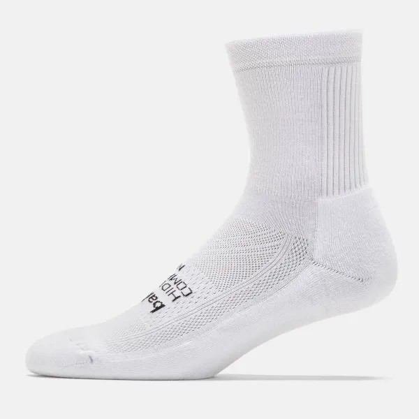 Balega Hidden Comfort Mini-Crew White