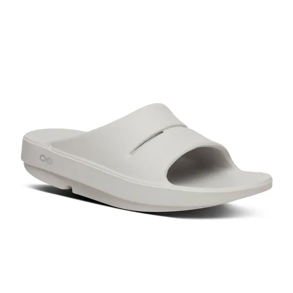 Oofos OOahh Slide Moonstone/Grey