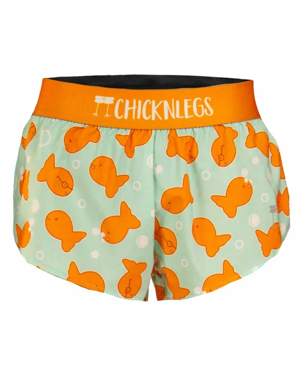 Chickenlegs 1.5" Split Shorts Goldfish