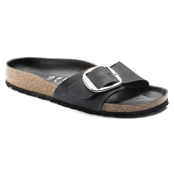 Birkenstock Madrid Big Buckle Black