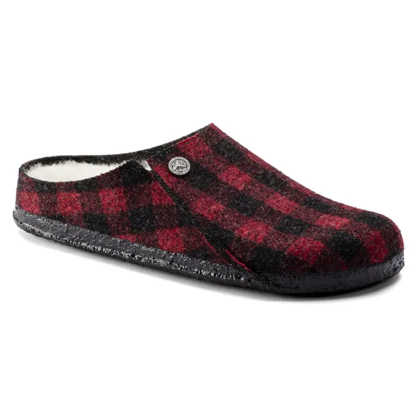 Birkenstock Zermatt Rivet Plaid Red