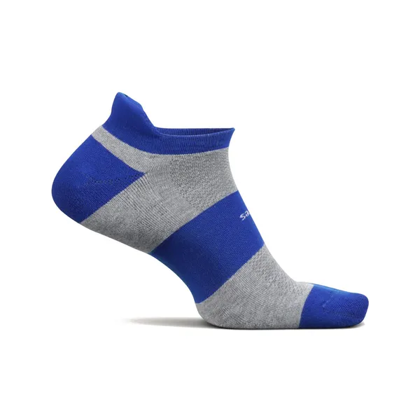 Feetures No Show Tab Max Cush Blue