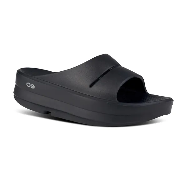 Oofos OOmega OOahh Sandal Black