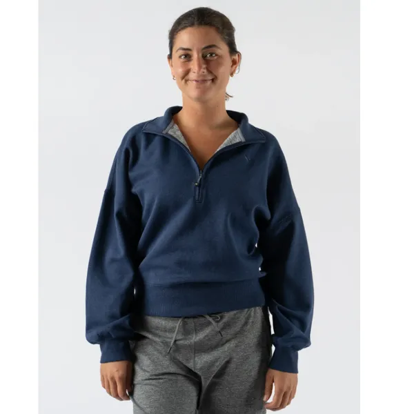 Rabbit Women's Go-To-Half Zip DressBlues