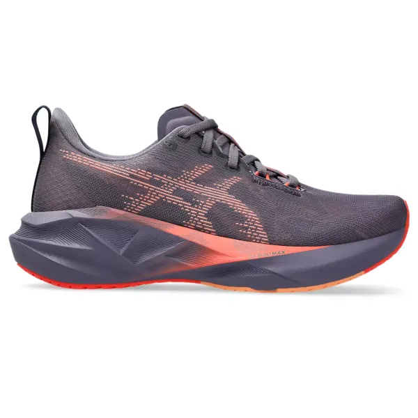 Asics WOMEN'S NOVABLAST 5 GREYISH PURPLE/CORAL REEF
