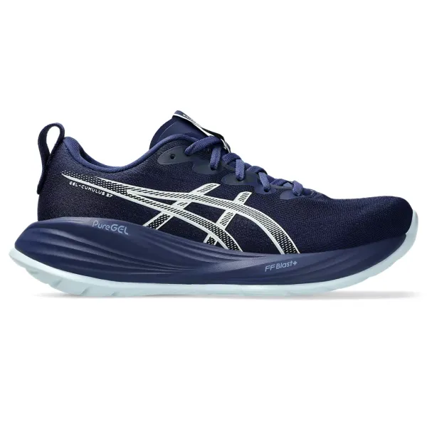 Asics WOMEN'S GEL-CUMULUS 27 INDIGO BLUE/COOL GREY