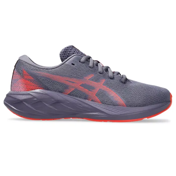 Asics KID'S NOVABLAST 5 GS GREYISH PURPLE/CORAL REEF