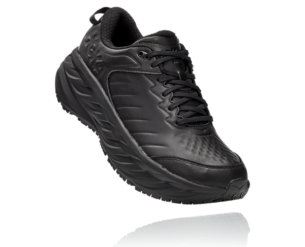 Hoka Men's BONDI SR WIDE BLACK / BLACK