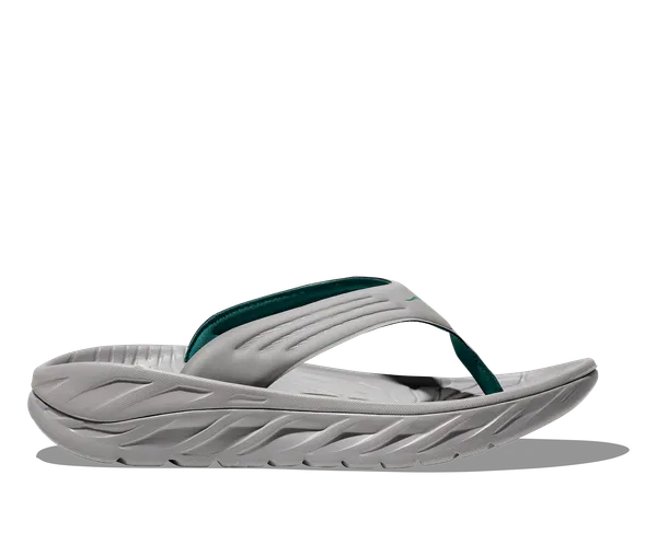 Hoka Men's ORA RECOVERY FLIP STELLAR GREY / OCEANIC