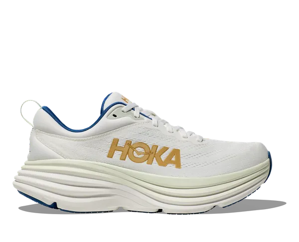 Hoka Men's BONDI 8 FROST / GOLD