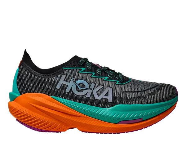 Hoka Women's MACH X 2 Aqua/Black