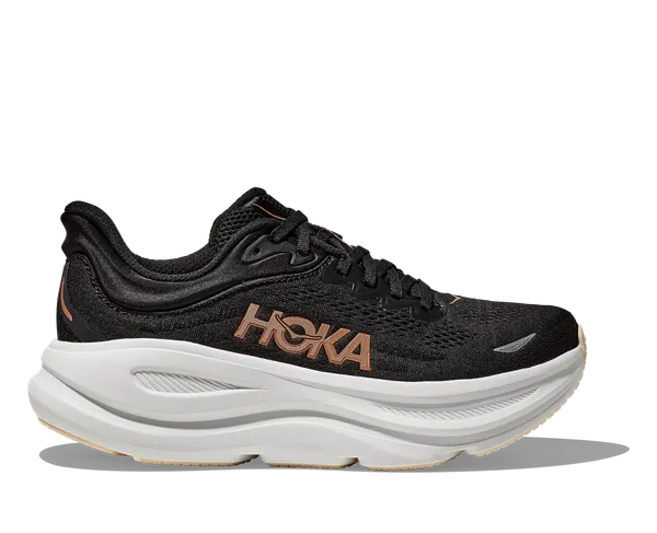 Hoka W BONDI 9 BLACK / ROSE GOLD